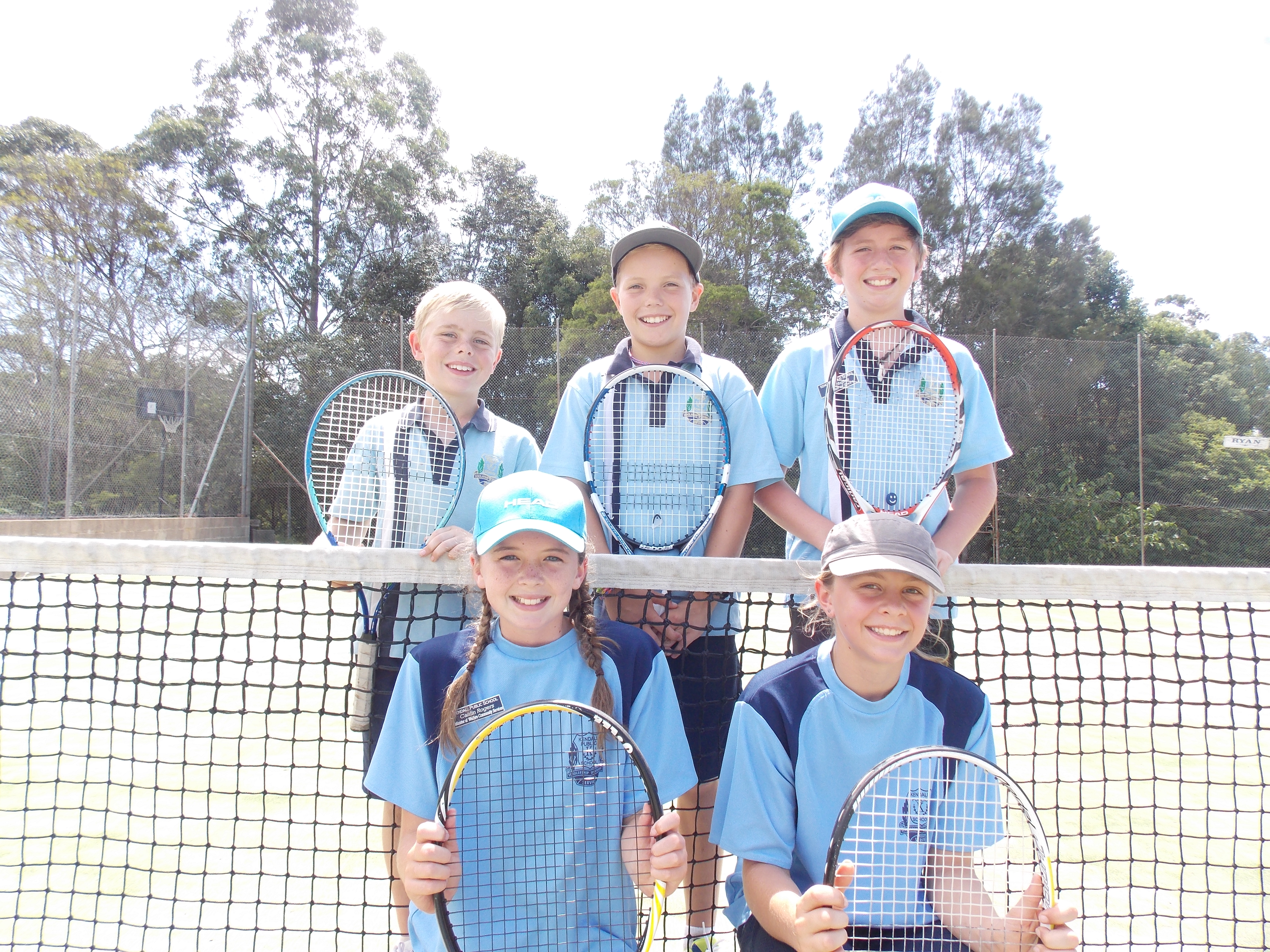 Kendall's NSWPSSA Tennis Knockout team. 